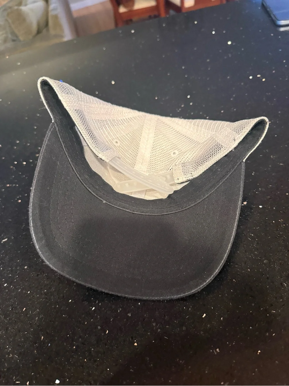 Guy Harvey Black and Grey Mesh Trucker Hat